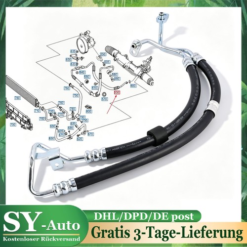 Hydraulikleitung a2044604724 - hydraulikleitung,